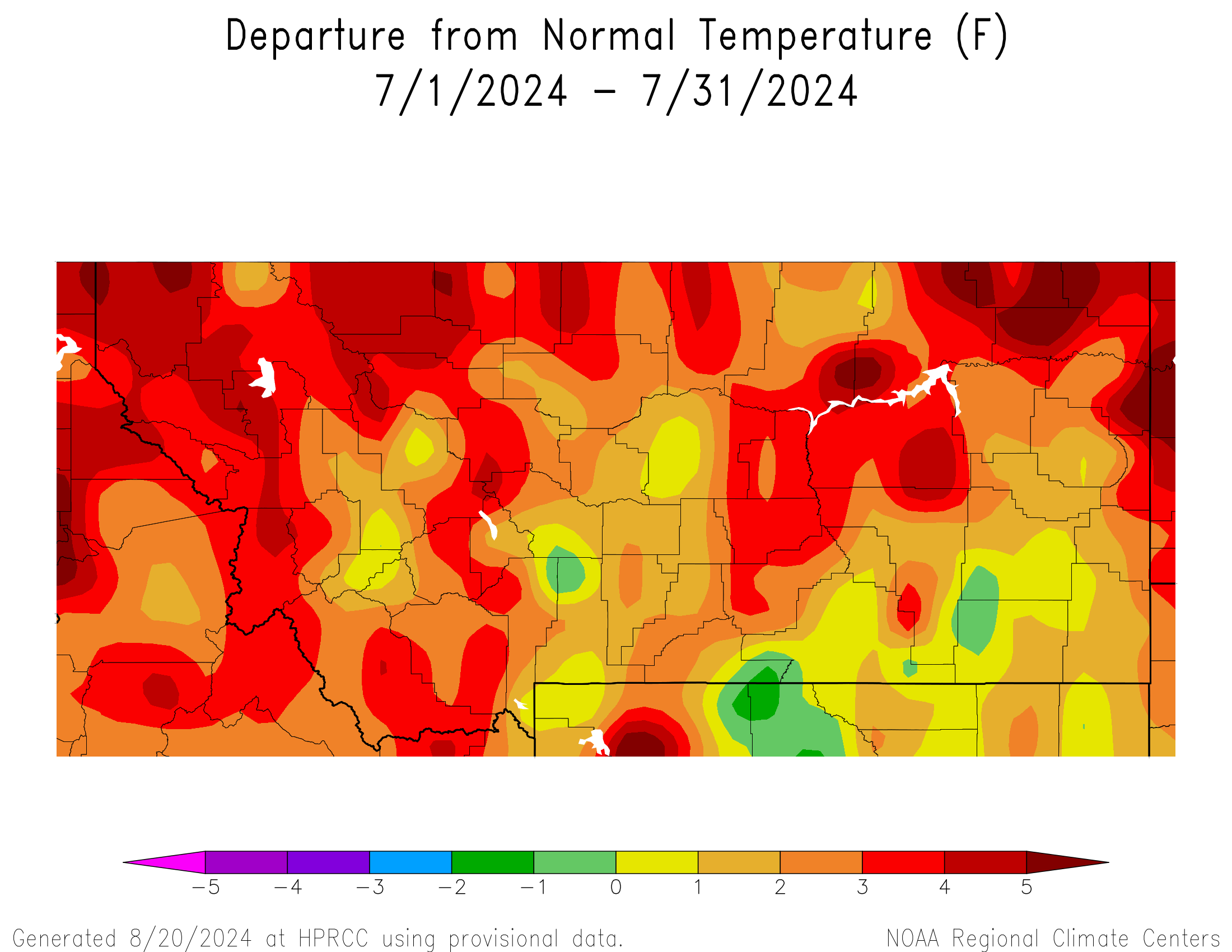 July-August 2024 Heat Summary